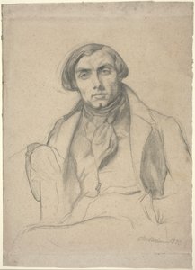 Auguste Ottin by Théodore Chassériau