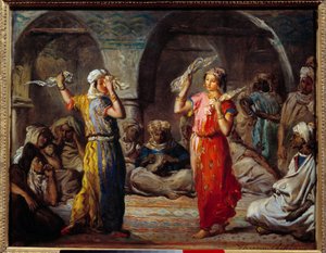 Orientalism: Tissue Dance: Moroccan Dancers by Théodore Chassériau