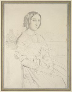 Portrait of a Young Woman by Théodore Chassériau