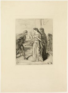 Therefore Be Merry, Cassio, plate six from Othello