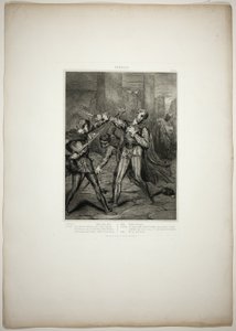 Villain, Thou Diest, plate ten from Othello