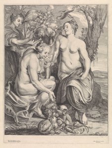 The Horn of Plenty by Théodorus van Kessel