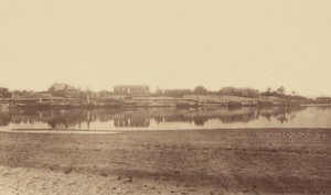 Overview of Luxor taken from the Opposite Bank by Théodule Devéria