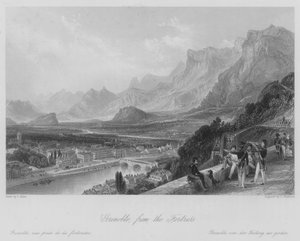 Grenoble, from the Fortress