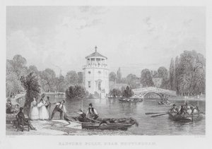 Radford Folly, near Nottingham by Thomas (after) Allom