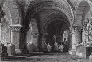 Tombs of the Kings in the Crypt of St Denis