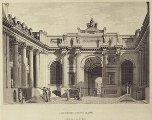 Lothbury Court, Bank of England by Thomas (after) Malton