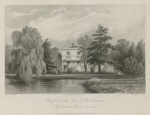 Claylands, the Seat of Mrs Fentima by Thomas Allom