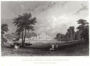 Lowther Castle and Park in Westmorland