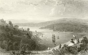 Teignmouth, from the Ness by Thomas Allom