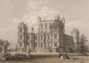 Wollaton Hall, Nottinghamshire by Thomas Allom