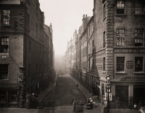 Bell Street, Glasgow, Scotland by Thomas Annan