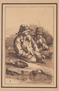 Rustic Figures: Two Boys