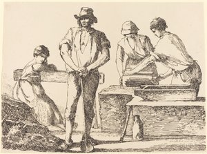 Tilemakers by Thomas Barker
