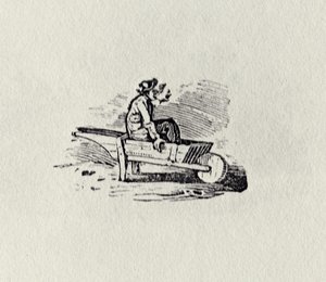 A Man in a Wheelbarrow from 