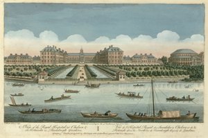 A View of the Royal Hospital at Chelsea and the Rotunda in Ranelaigh Gardens, 1751 by Thomas Bowles