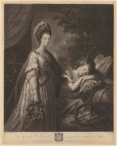 Queen Charlotte Awakens the Genius of the Fine Arts by Thomas Burke