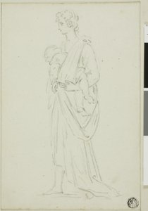 Woman with Baby by Thomas Burke