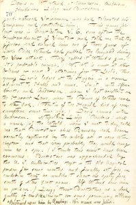 Thomas Butler Gunn Diaries - Volume 19, page 84, March 26, 1862 by Thomas Butler Gunn