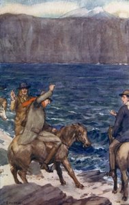 Illustration for A Journey to the Centre of the Earth by Jules Verne by Thomas Cantrell Dugdale