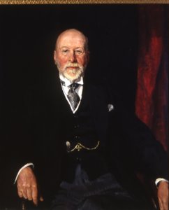 Portrait of Sir William Nicholson, c.1935-36 by Thomas Cantrell Dugdale