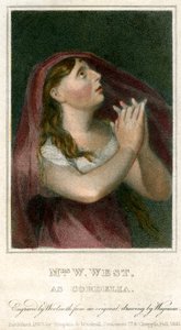 Mrs. W. West as Cordelia by Thomas Charles Wageman