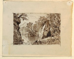 Imaginary Landscape by Thomas Cole