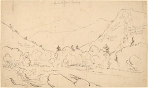 On the Road from Conway by Thomas Cole