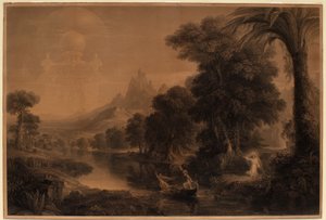 The Voyage of Life, II, Youth by Thomas Cole