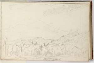 View of Schroon Mountain Looking North June 28 by Thomas Cole
