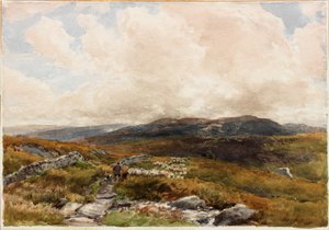 Moorland Scene by Thomas Collier