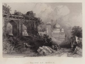 Ruins at Monea by Thomas Colman Dibdin