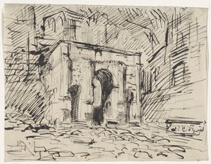 Roman Forum: Arch of Titus by Thomas Cool