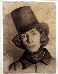 Portrait of Maurice Sand by Thomas Couture