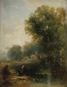 Near Battle, Kent by Thomas Creswick