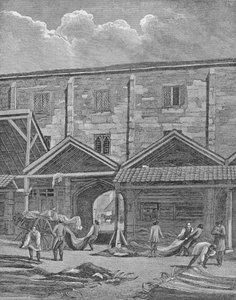 Skin Market, Leadenhall, City of London by Thomas Dale