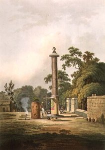 A Hindoo Place of Worship, engraved by Joseph Constantine Stadler, pub. by Edward Orme c.1803