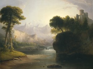 Fanciful Landscape by Thomas Doughty