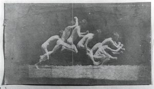 Marey Wheel Photographs of George Reynolds, 1884 by Thomas Eakins
