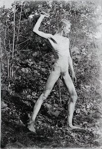 Rock Thrower, c. 1883 by Thomas Eakins
