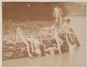 Study for Swimming by Thomas Eakins