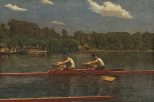 The Biglin Brothers Racing by Thomas Eakins