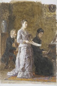 The Pathetic Song by Thomas Eakins