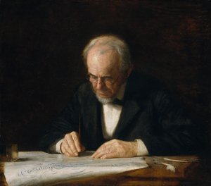 The Writing Master, 1882