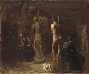 William Rush Carving His Allegorical Figure of the Schuylkill River