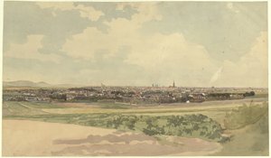 View of Vienna, from a Point Above Meidling by Thomas Ender