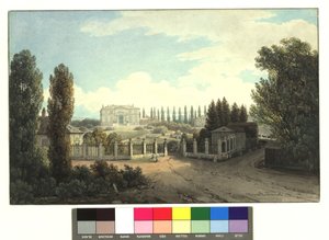 Villa on Grünberg in Obermeidling by Thomas Ender