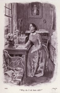 Illustration for The Woman In White by Wilkie Collins