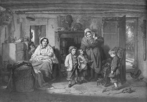 The Mitherless Bairn by Thomas Faed