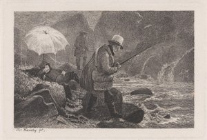 Anglers in Sogn by Thomas Fearnley